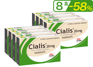 犀利士 Cialis 正品壯陽藥【 8 盒】