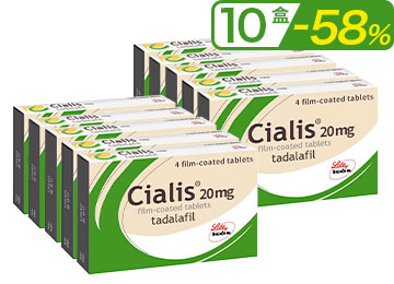 犀利士 Cialis 正品壯陽藥【 10 盒】