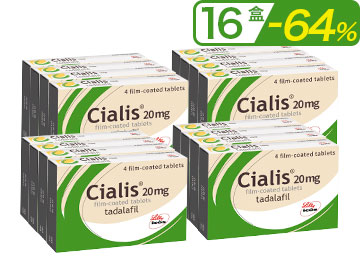 犀利士 Cialis 正品壯陽藥【 16 盒】