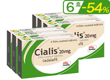 犀利士 Cialis 正品壯陽藥【 6 盒】